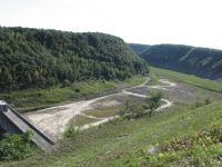 Dry riverbed at Letchworth SP